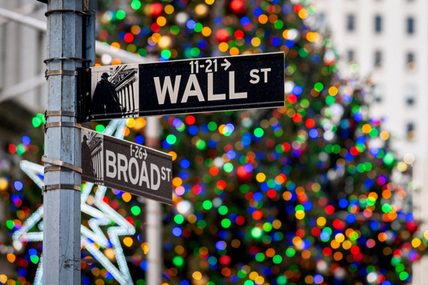 Albero di Natale a Wall Street